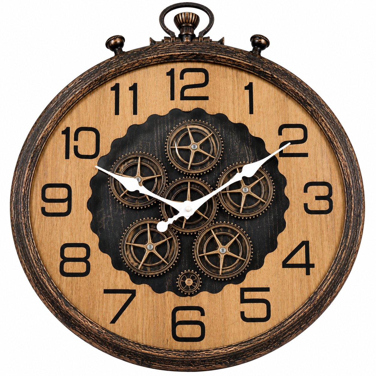 Vintage gear clock