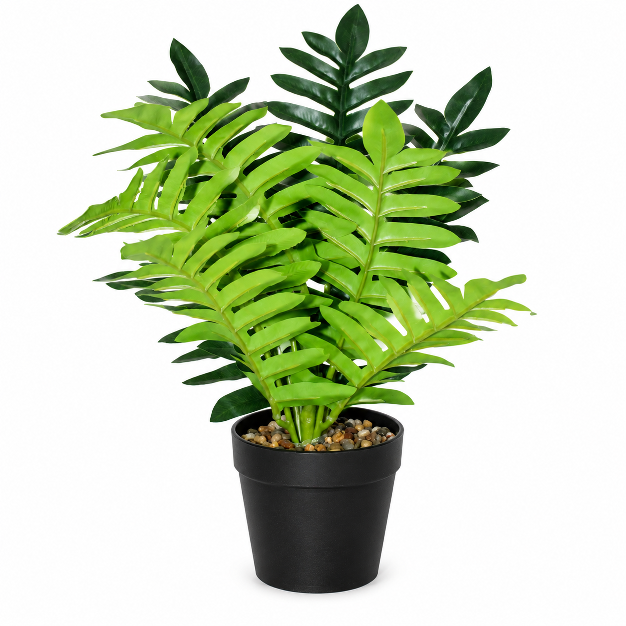 Artificial Flower In Black Pot