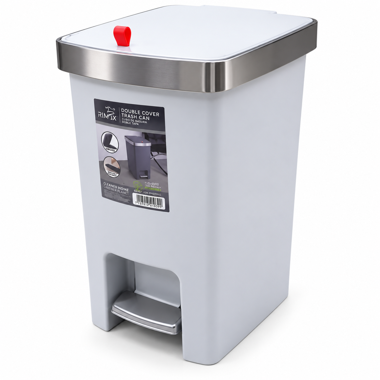 Plastic Pedal Trash Bin(15L)