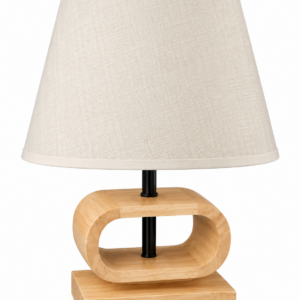 Oval Frame Wooden Lampshade