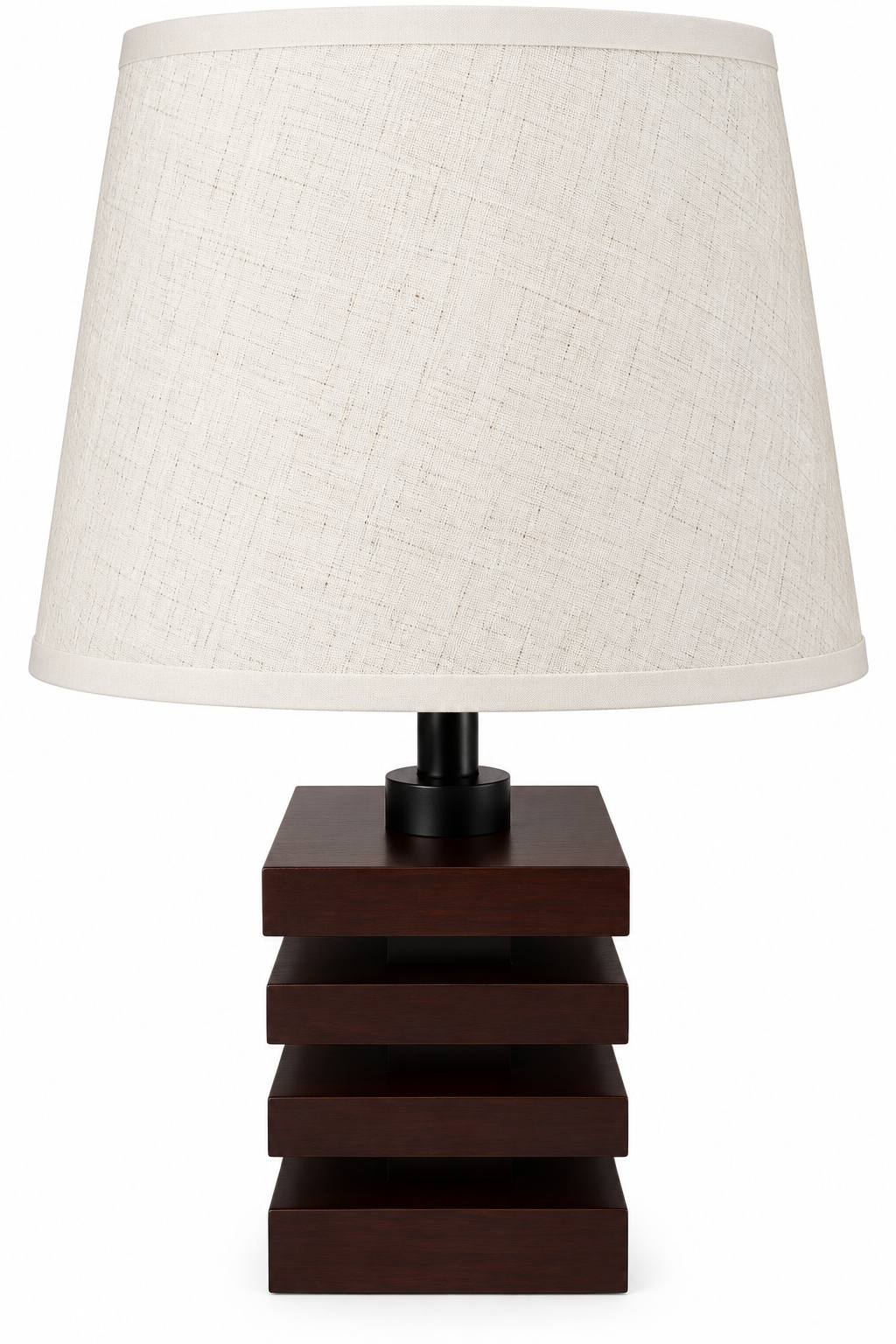 Stacked Block Wooden Lampshade