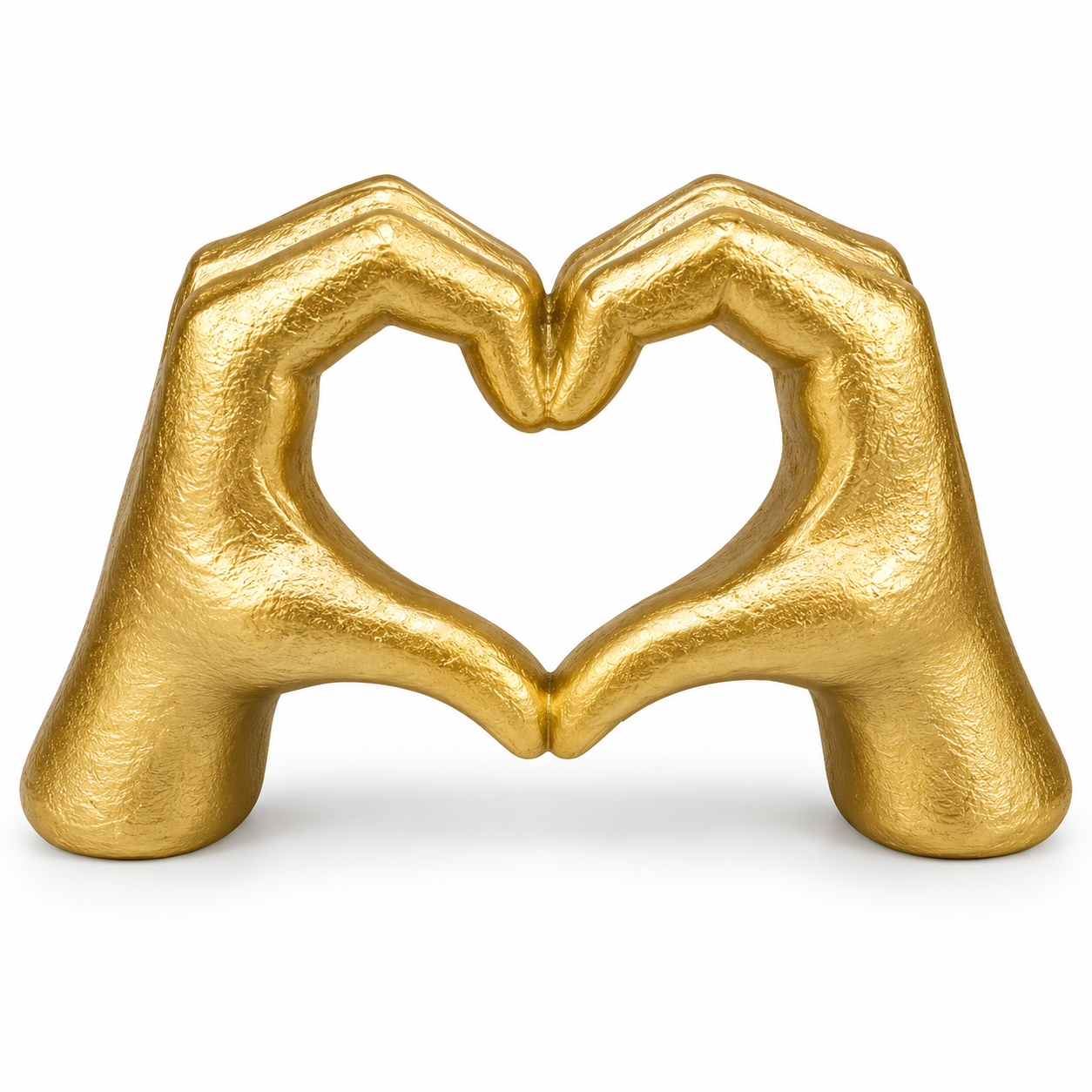 Heart Hand Sculpture