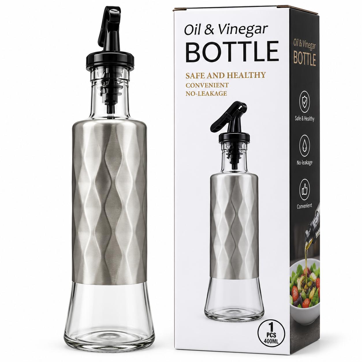 Oil & Vinegar Dispenser Bottle
