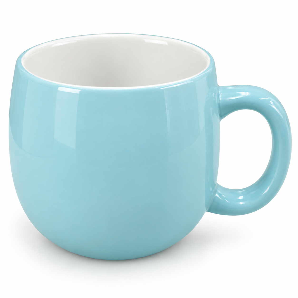 Round Ceramic Coffee Mug