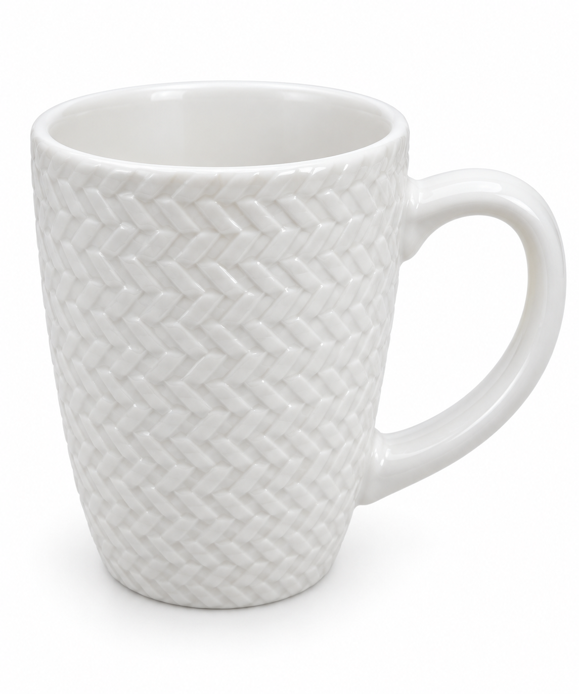 Woven Texture Ceramic Mug