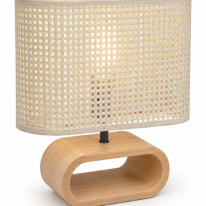 Oval Wooden Lampshade