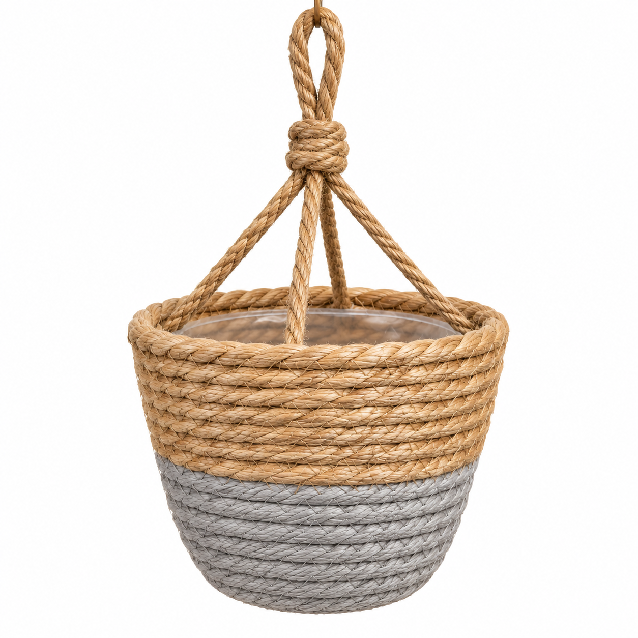 Jute Rope Hanging Planter