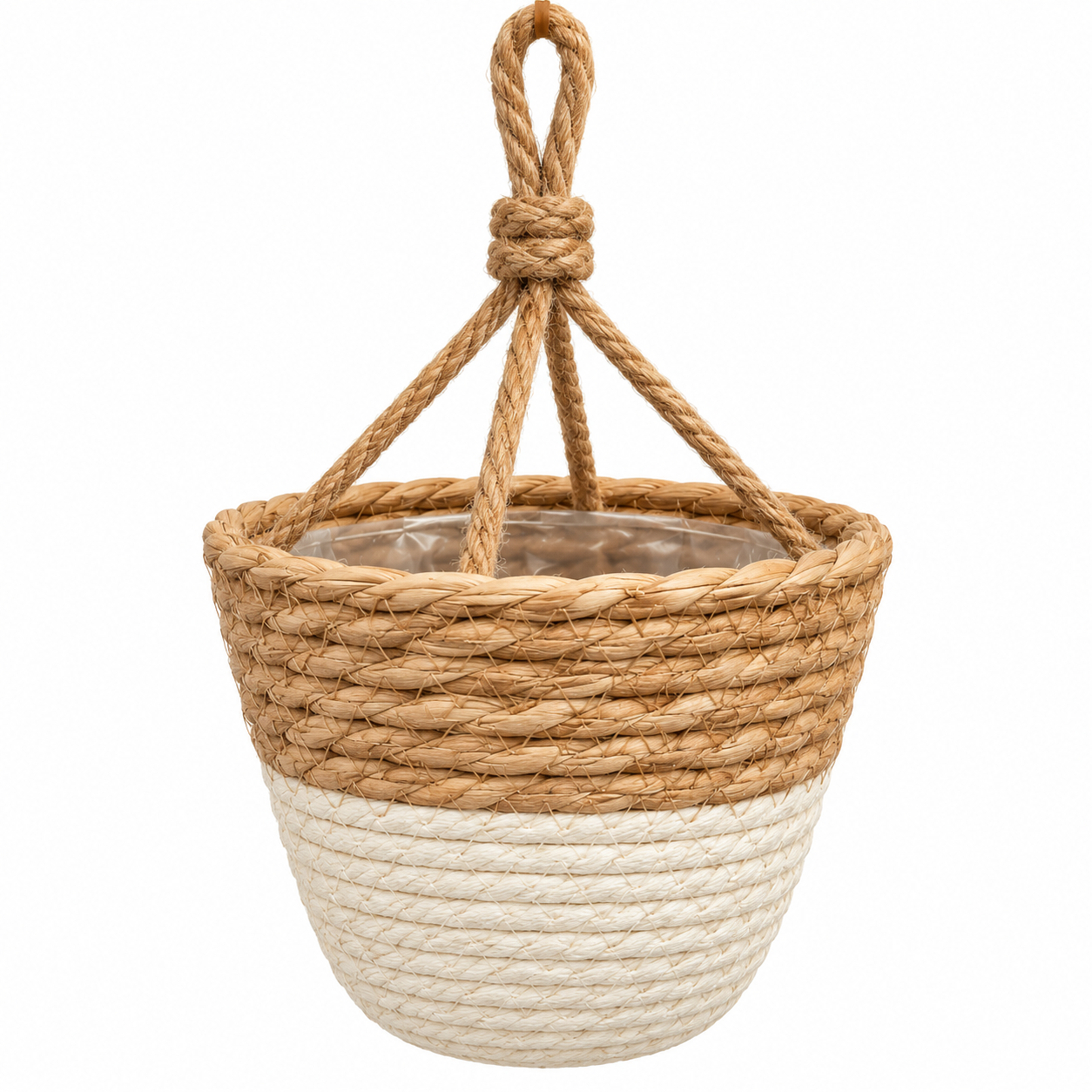 Jute Rope Hanging Planter