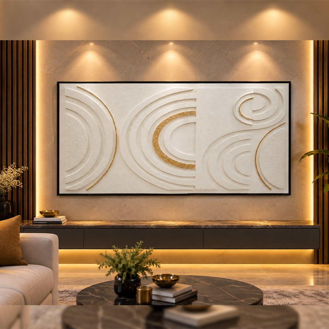 Canvas With Gypsum(120cm by 70cm)