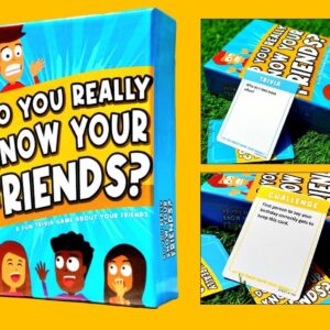 Do You Really Know Your Friends? The Ultimate Party Game for Adults and Teens, Fun Card Game