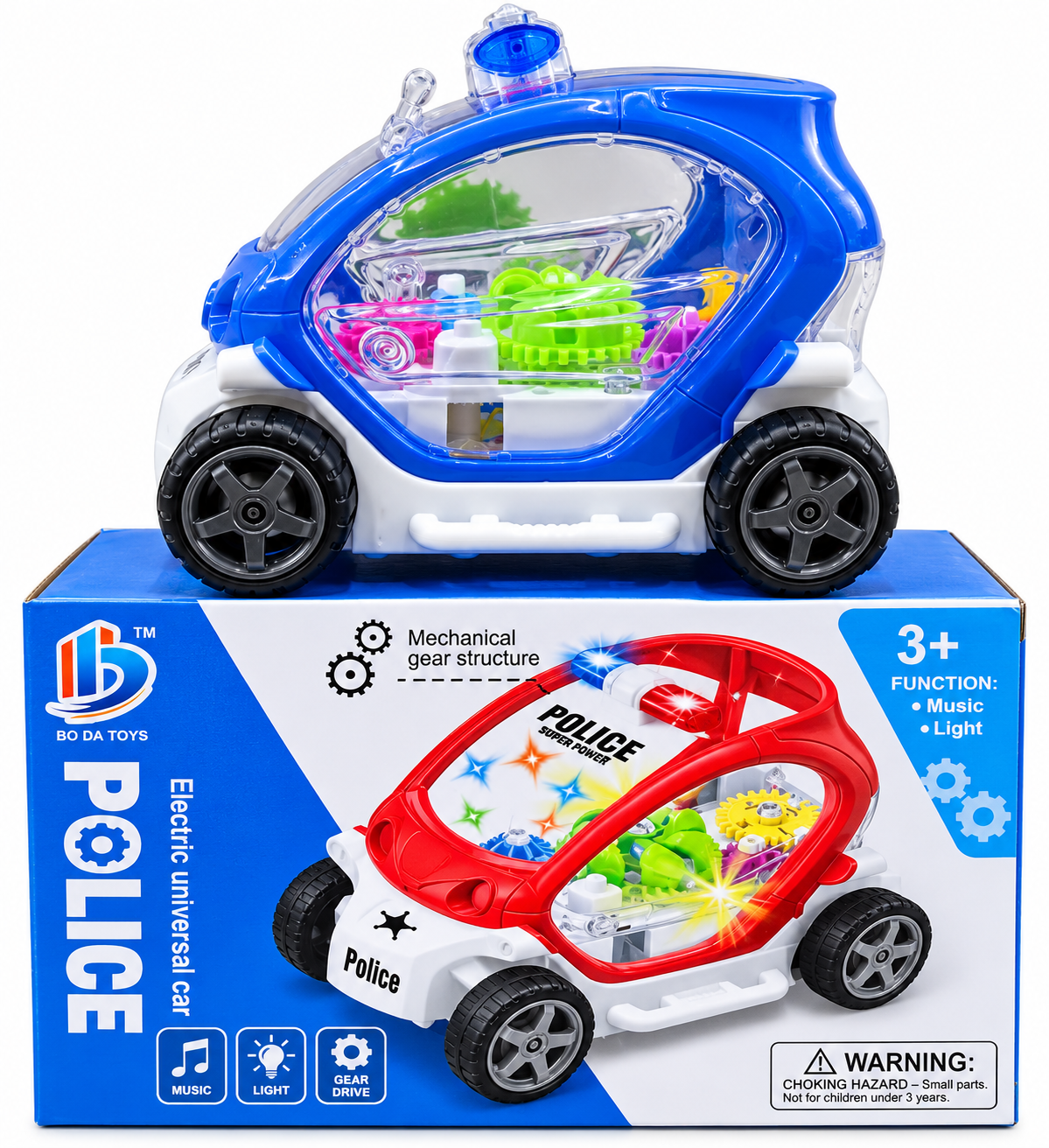 Electric Police Car